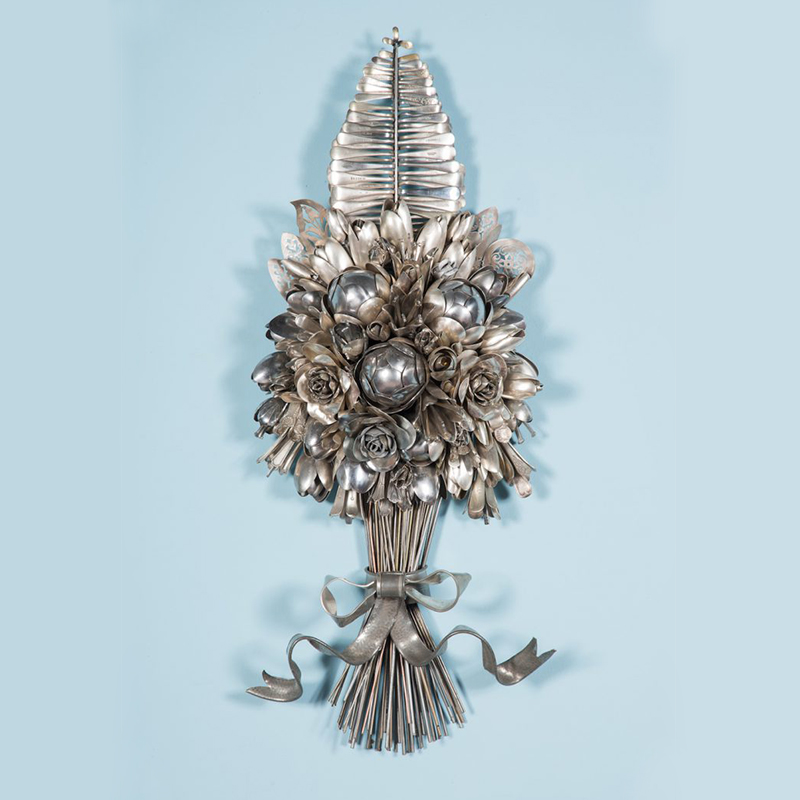 Ann Carrington bouquets metalliques