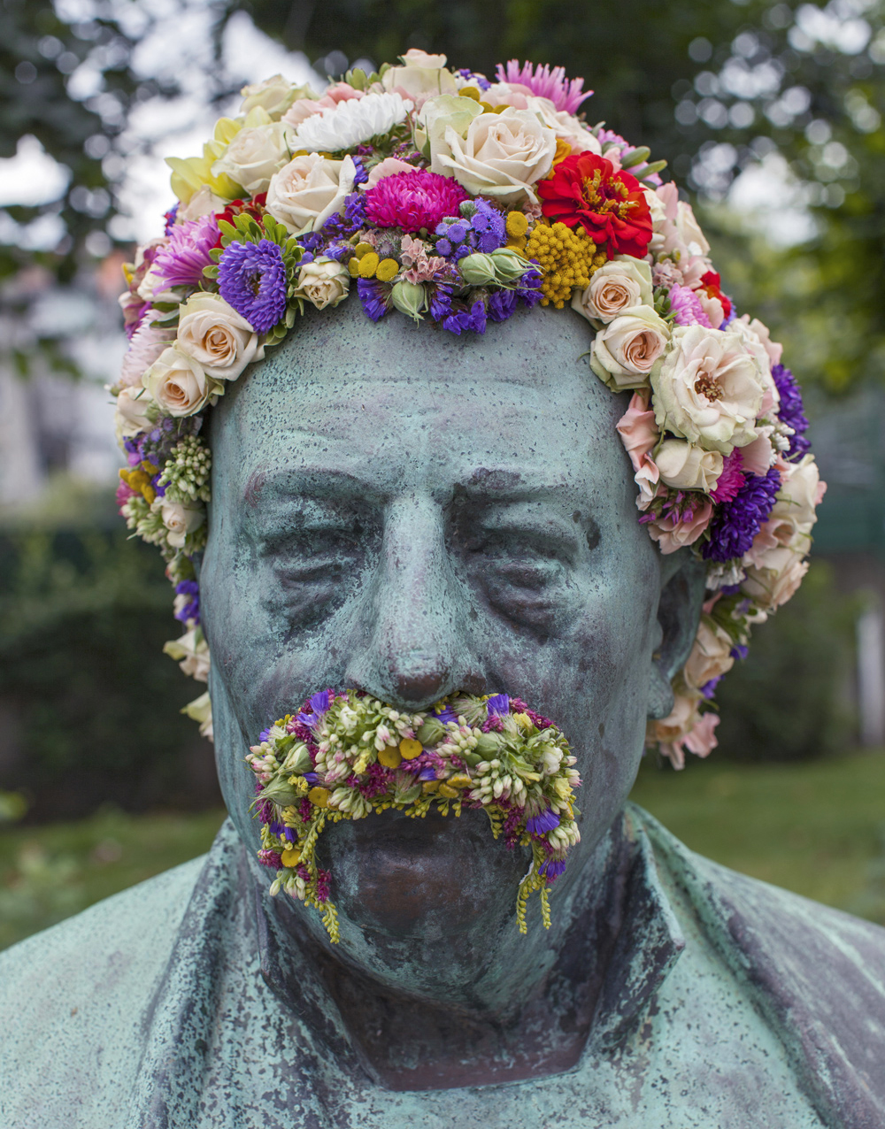 Felix Vande Sande 08-2016 artiste non identifié-e vue de près Square Felix Vande Sande 1081 Koekelberg