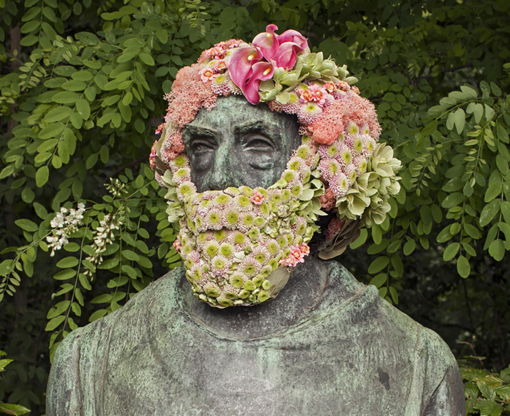 Victor Rousseau 05-2016 de Georges Vandevoorde vue du buste Av. maréchal Joffre X Av. Rousseau 1190 Forest