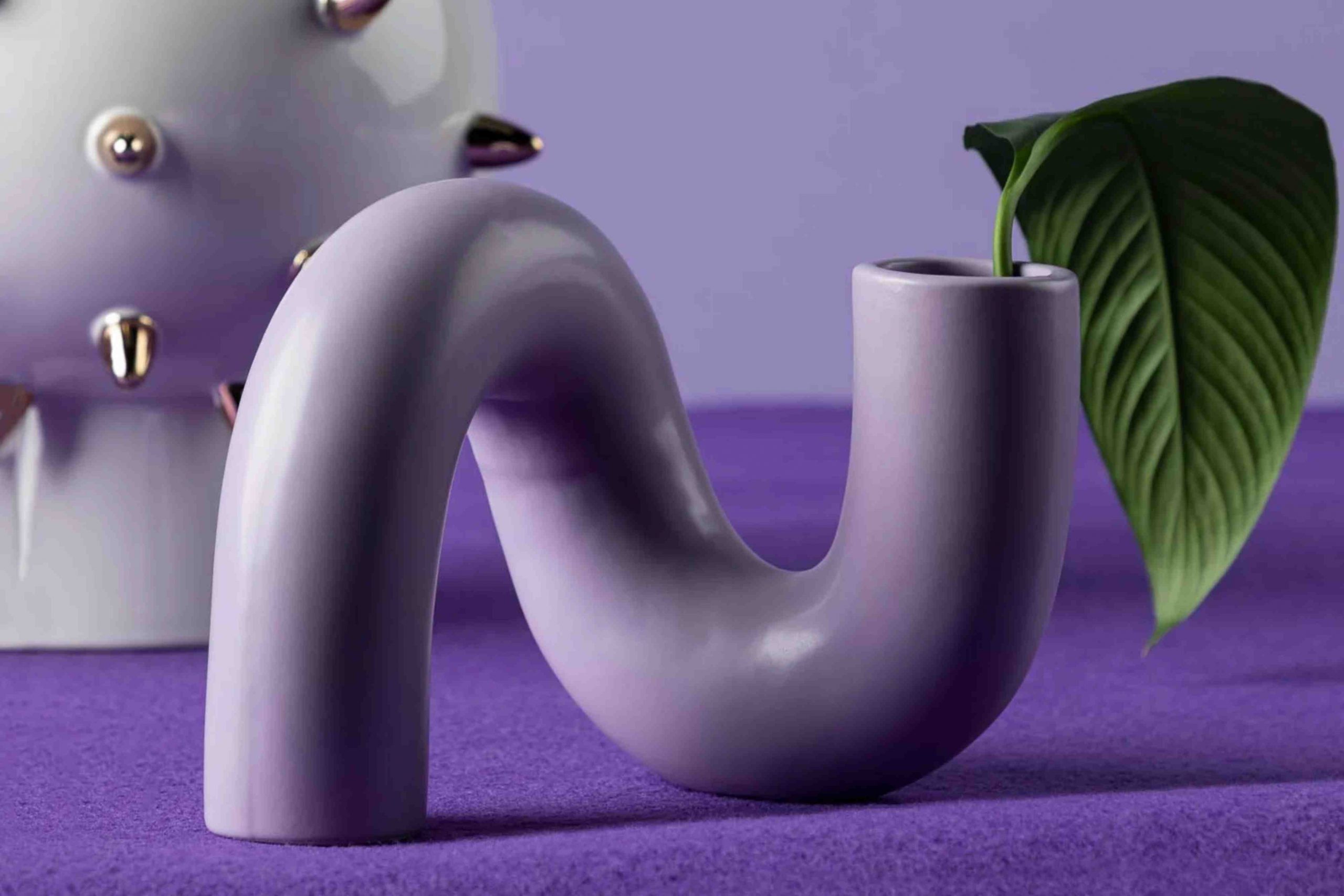 vase lavande