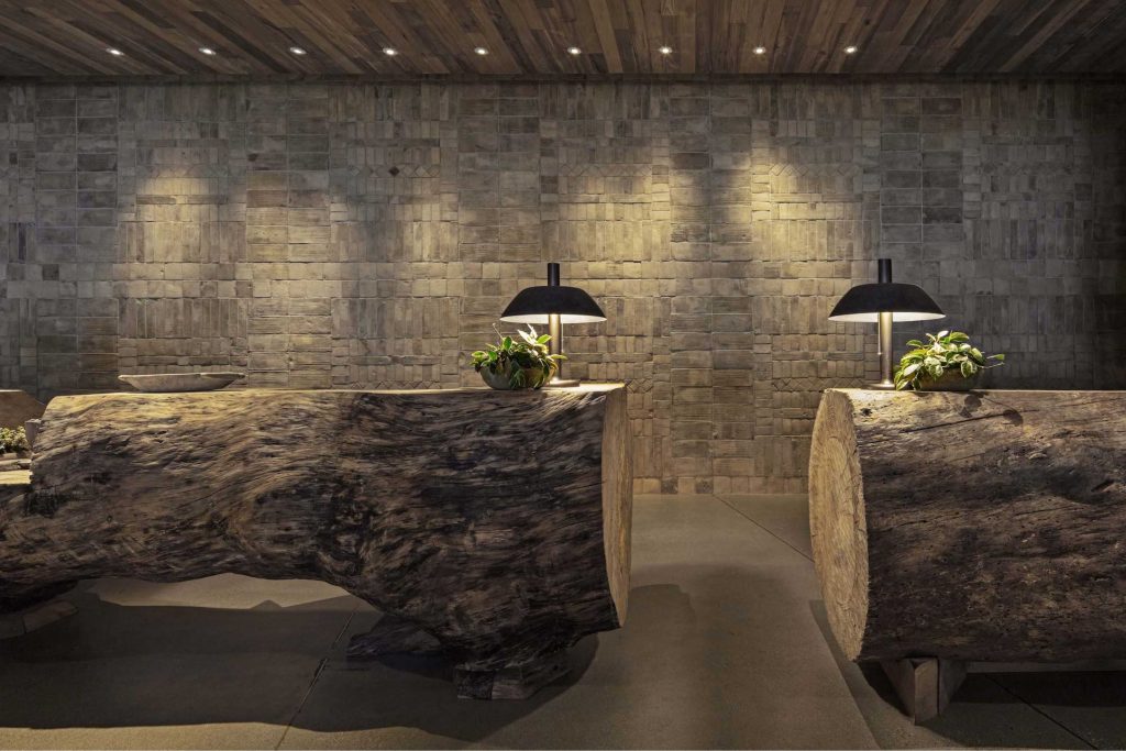 1 hotel west hollywood biophilic design hotel reception