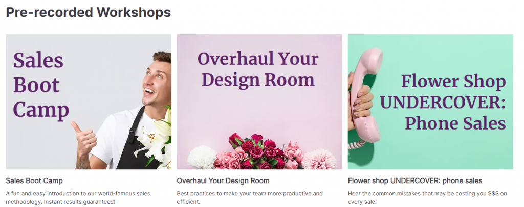The profitable Florist