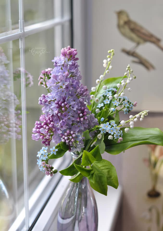 Fleurs violettes, Purple flowers